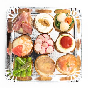 CANAPÉS PLATEAUX ASSORTIMENTS